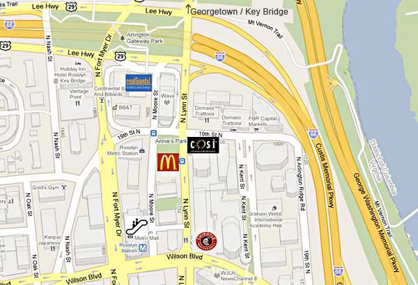 Map to Continental